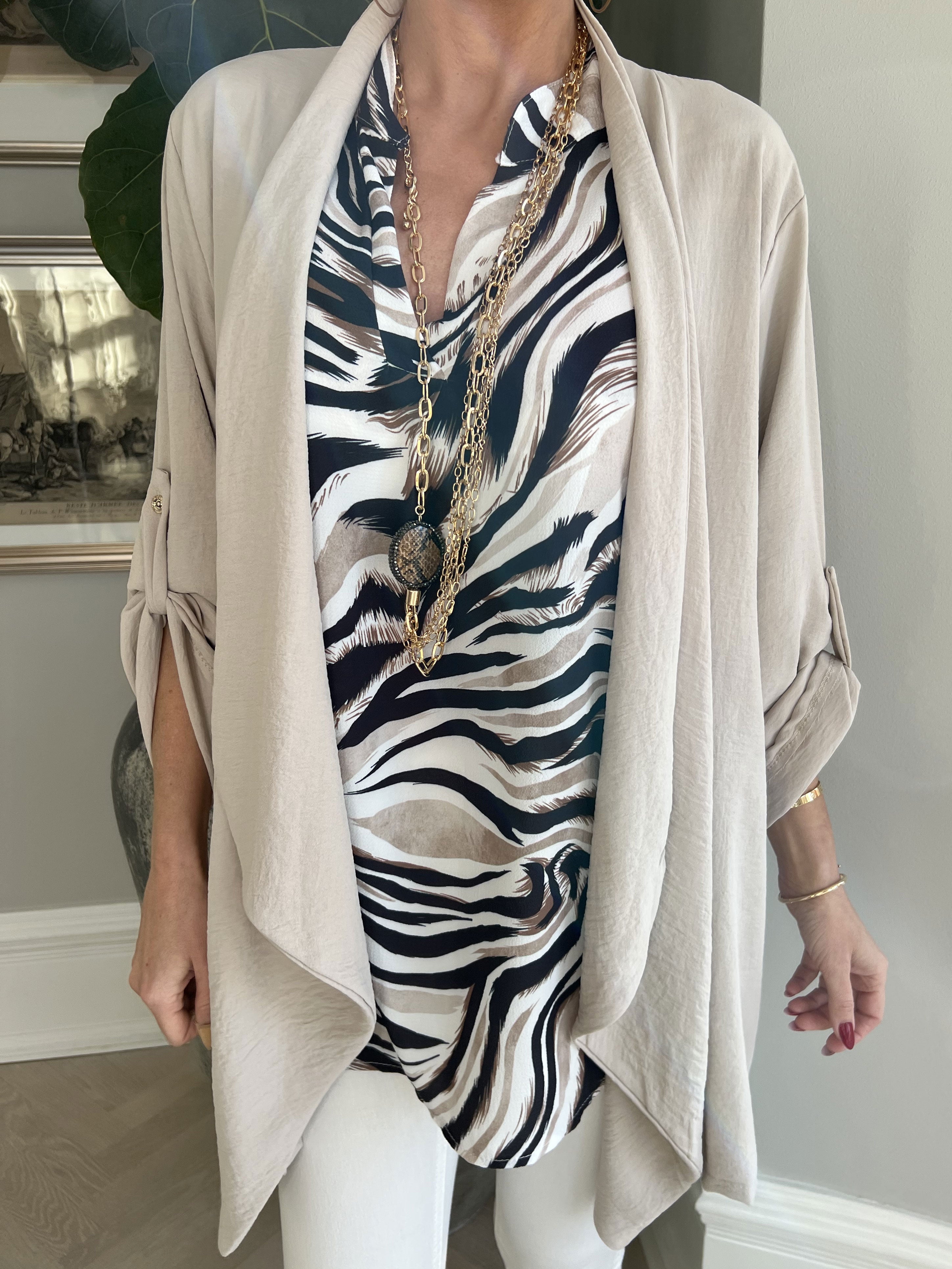 Dream - Enkel kofta i lätt och fint tyg